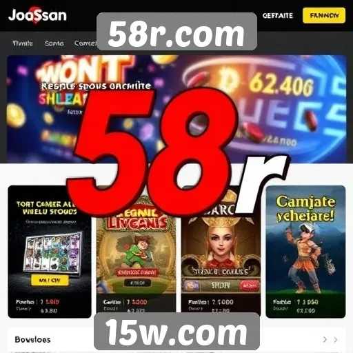 Comparação entre 58r.com e outros sites de jogos
